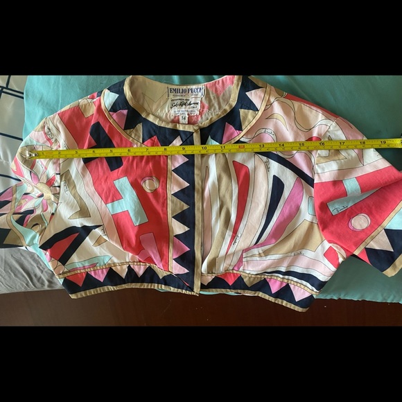 VINTAGE EMILIO PUCCI CROP TOP - Picture 12 of 16